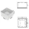 200*200*135mm ABS IP67 Waterproof Plastic Junction Enclosure/Box - 画像 (5)
