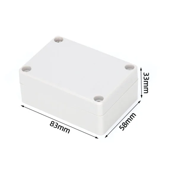 F19-33 ，83*58*33mm ABS IP65 Waterproof Plastic Junction Enclosure/Box